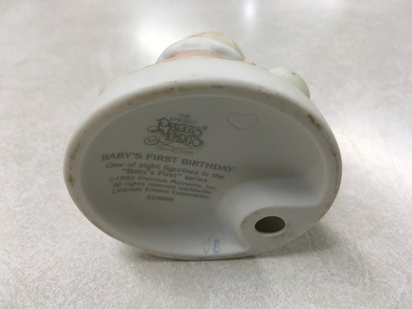 Precious Moments baby’s first birthday Enesco 1992