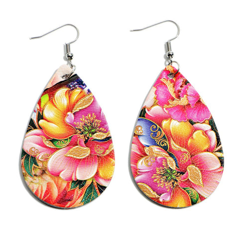 Yellow Flower earrings