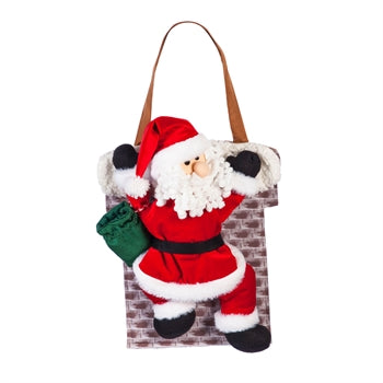 Santa Claus is Coming Motion Door Décor