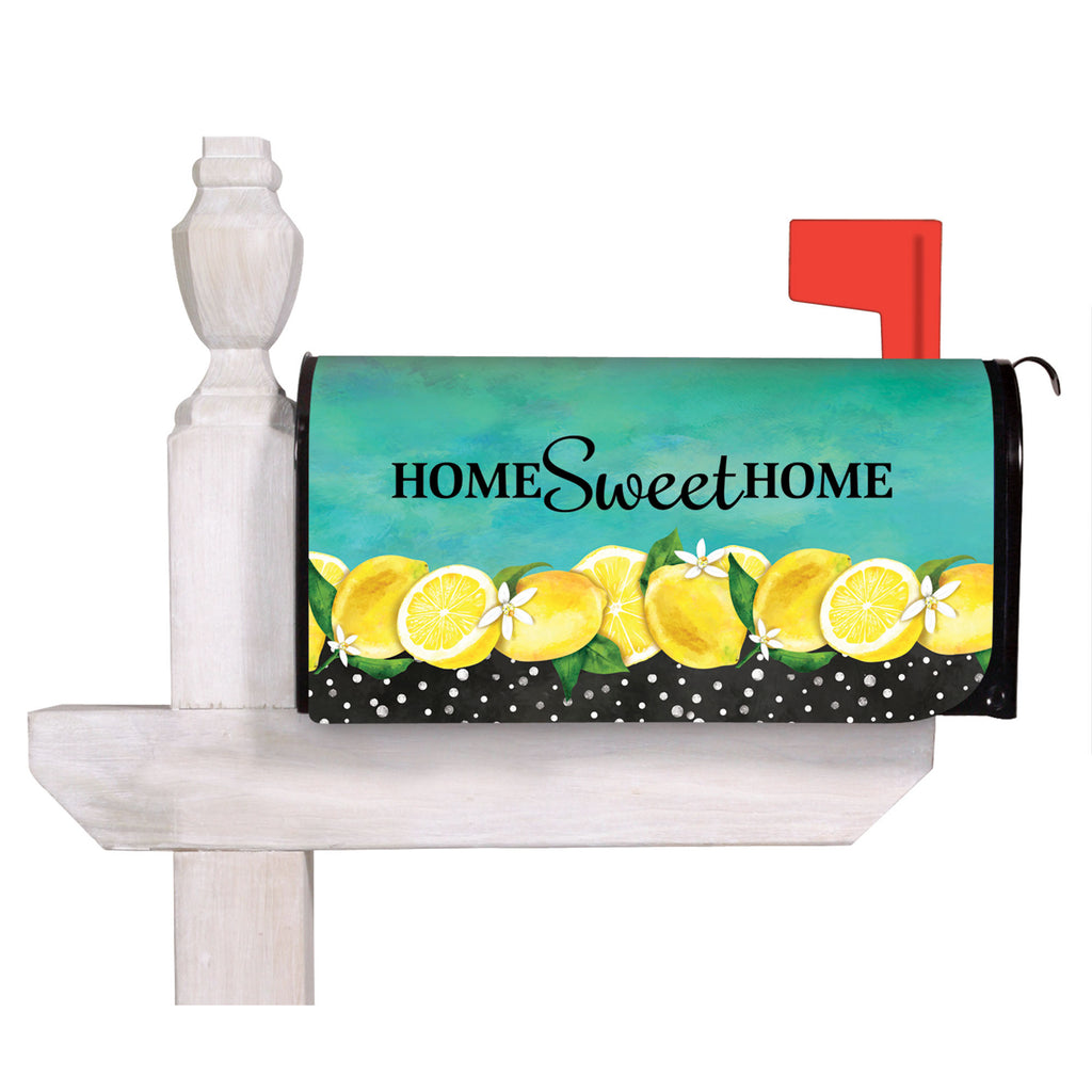 Home Sweet Home Lemons Mailbox Cover