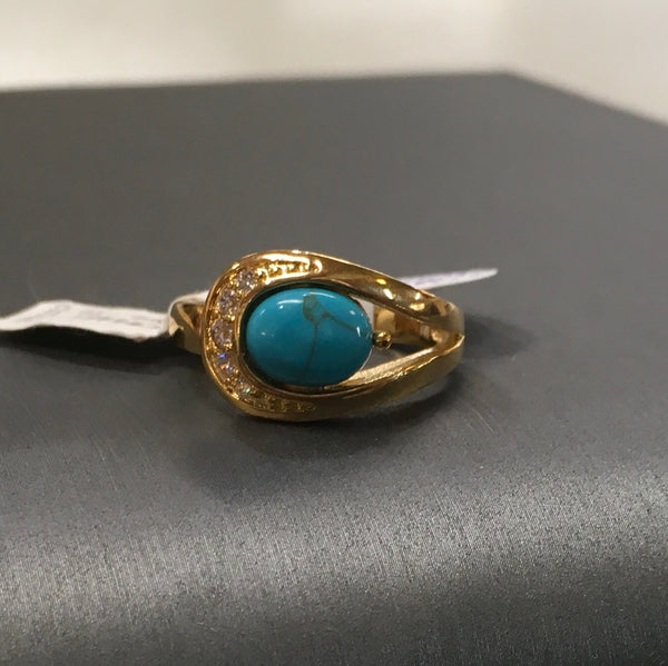 Turquoise Fashion ring size 9
