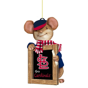 St Louis Cardinals Mouse Ornament