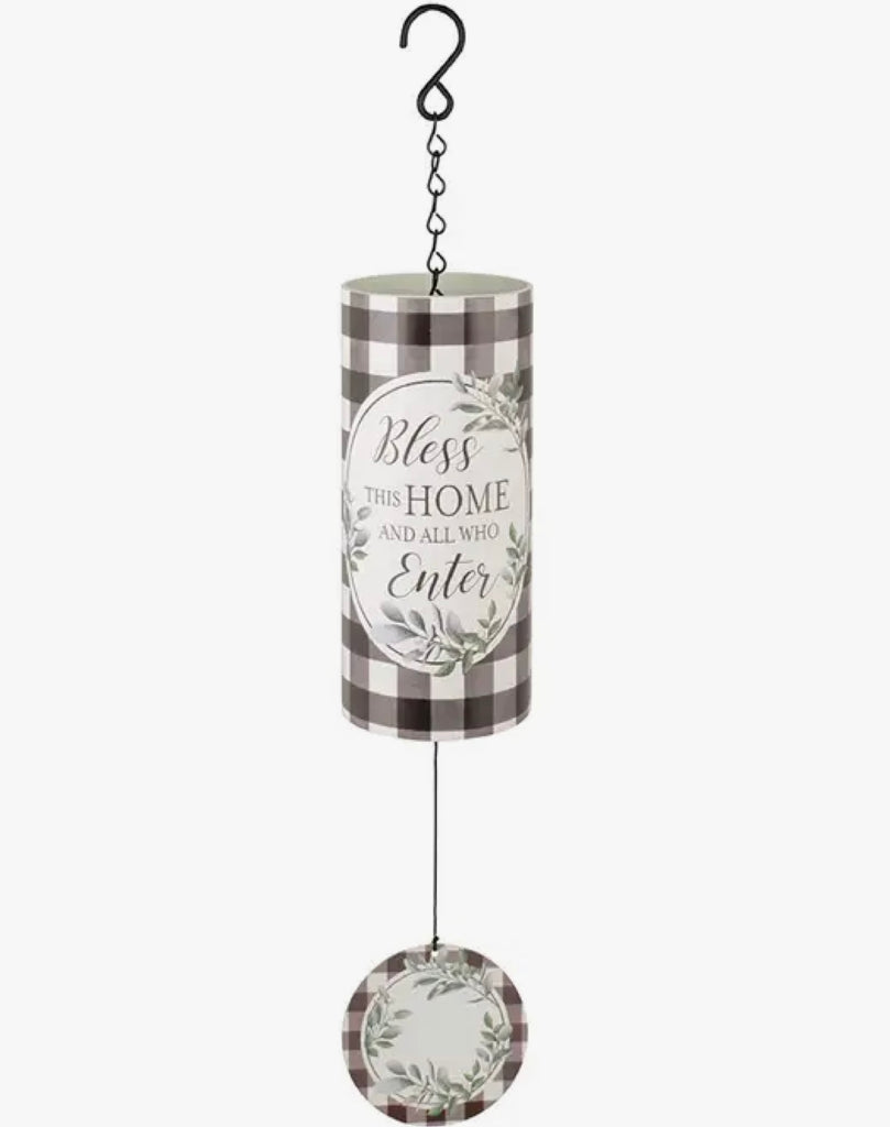 Bless Home Cylinder Sonnet Wind Chime