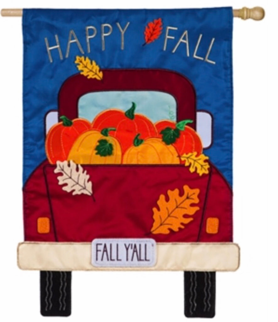 Fall Y’all Pickup house flag