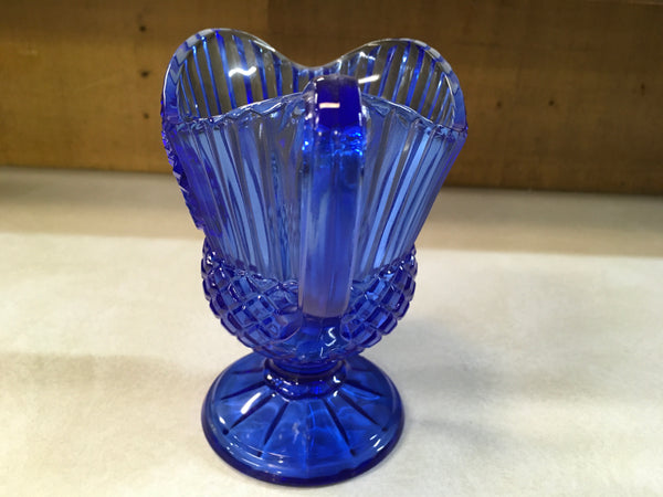 Avon Mount Vernon Cobalt Blue Creamer Pitcher
