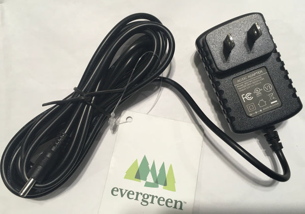 Power solar lamp AC Adaptor plug in, 9'