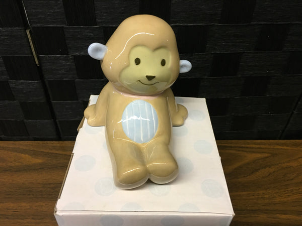Blue monkey bank snuggle love