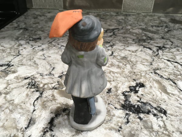 Vintage Emmett Kelly Jr unicycle clown figurine collectible