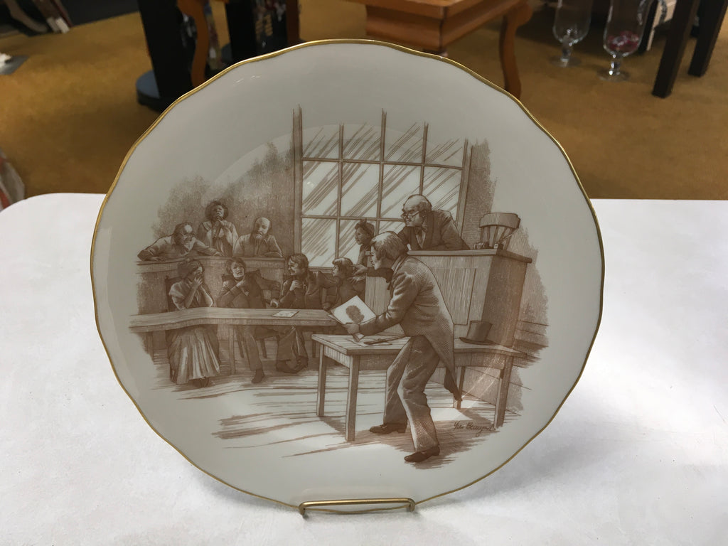 1977 Mark Twain ‘Finger Printing pays off’ Plate