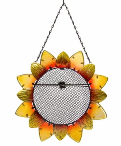 Sunflower outdoor birdfeeder