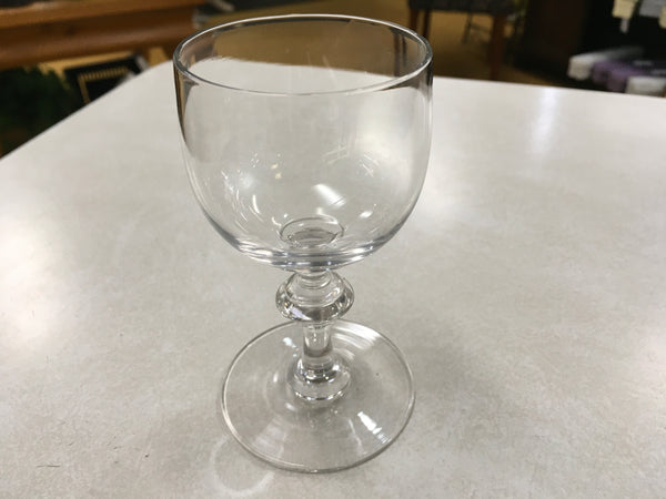 Vintage wine port bourbon pedestal glass