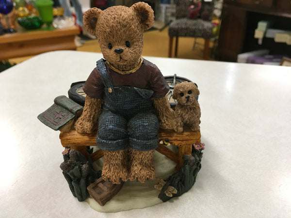 Berry Hill Bears 1997 Psalm 23:2 figurine